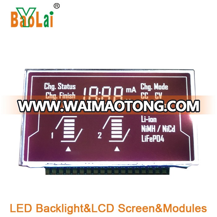 Custom size Watch display backlight small LCD Module